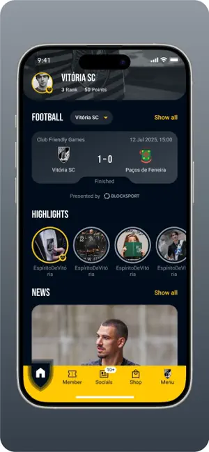 VITÓRIA SC - App Oficial screenshot 4