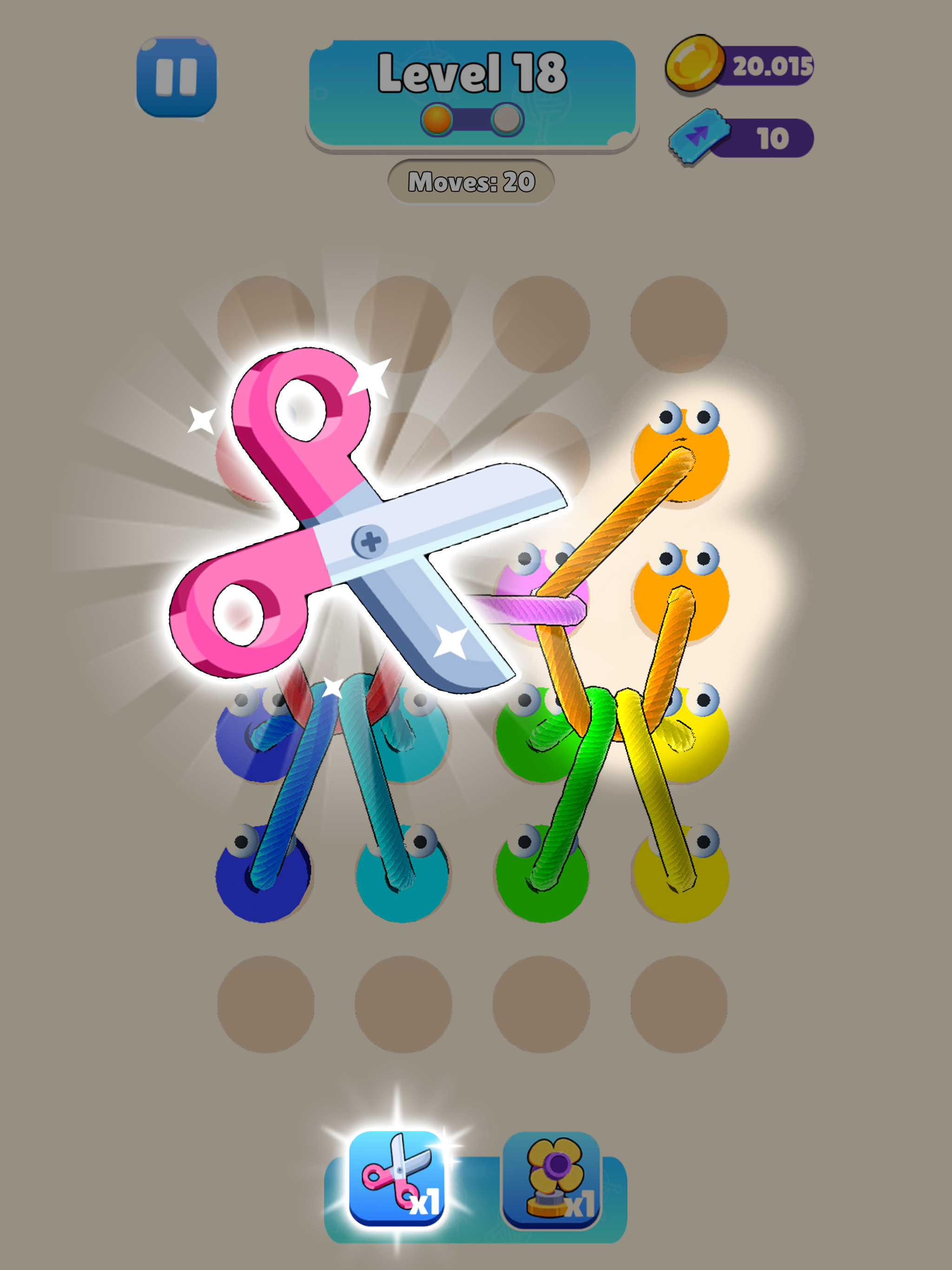 Rope Tangle 3D - Puzzle Game screenshot 11
