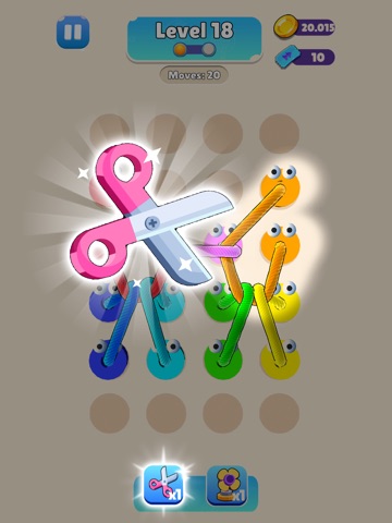 Rope Tangle 3D - Puzzle Game iPad screenshot