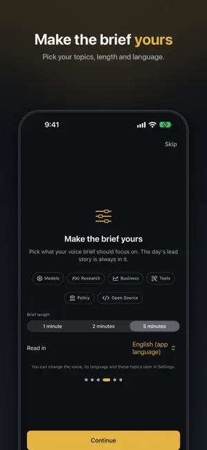 Nous Daily: AI News & Audio screenshot 4