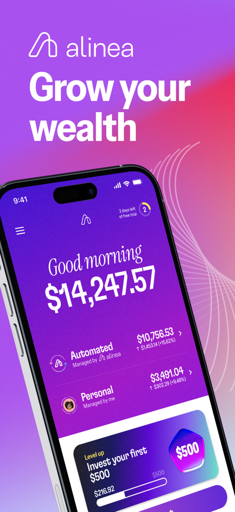 Alinea: Automated Investing screenshot 1