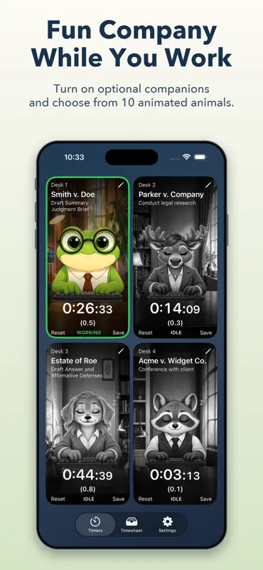 Billable Timer: Time Tracker screenshot 4 of 5