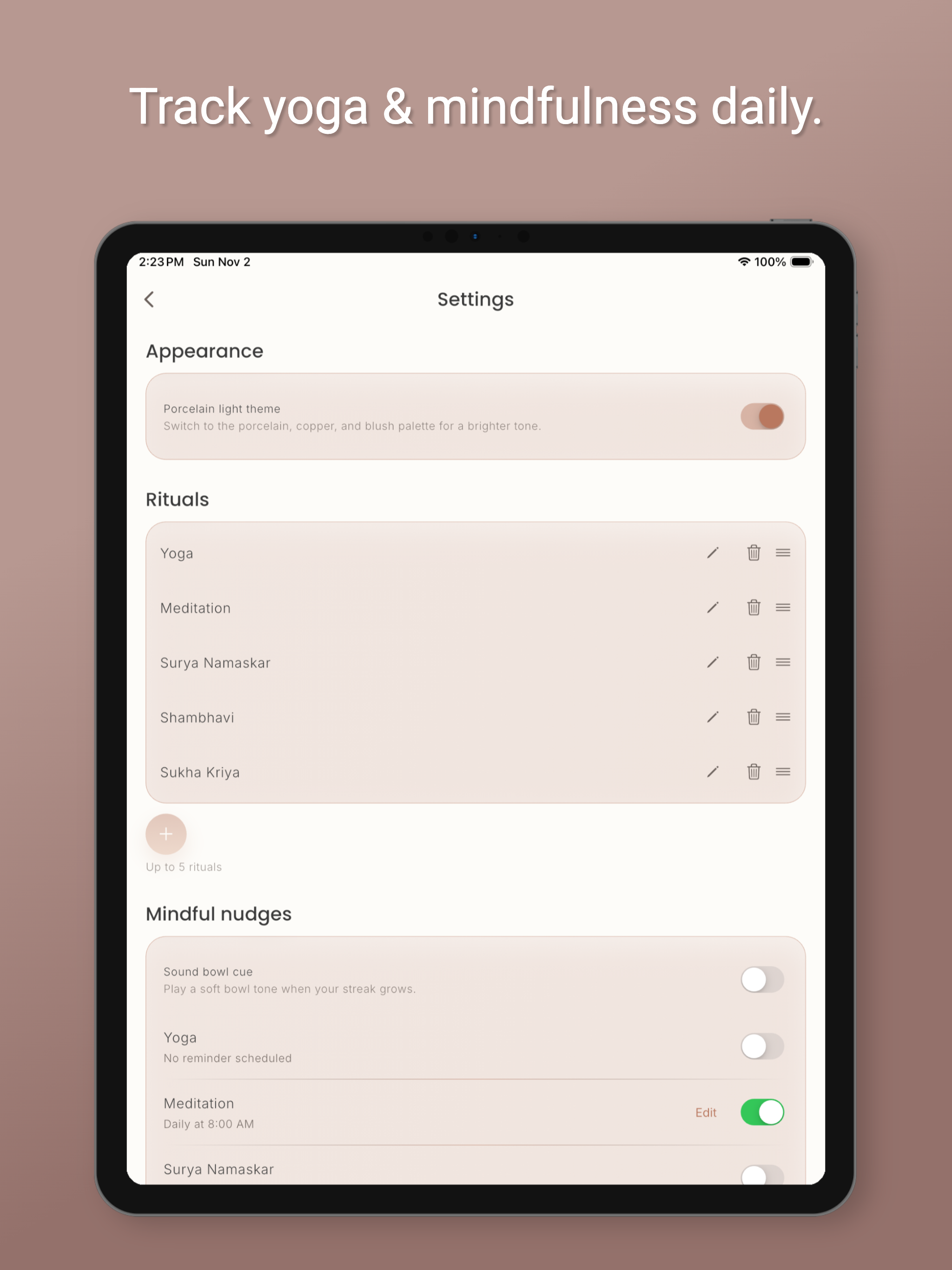 Nivati – Yoga & Mindfulness screenshot 6