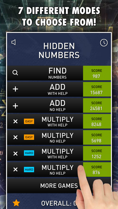 Screenshot #3 pour Hidden Numbers: Math Game PRO