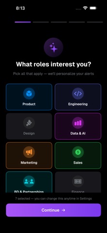 Trackly: Find Tech Jobs First screenshot