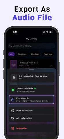 TTS Reader : AI Text to Speech Screenshot 8 of 9