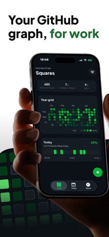 Squares: Work Time Tracker Screenshot 1 of 7