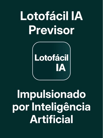 Lotofácil IA Palpites e Dicas iPad screenshot