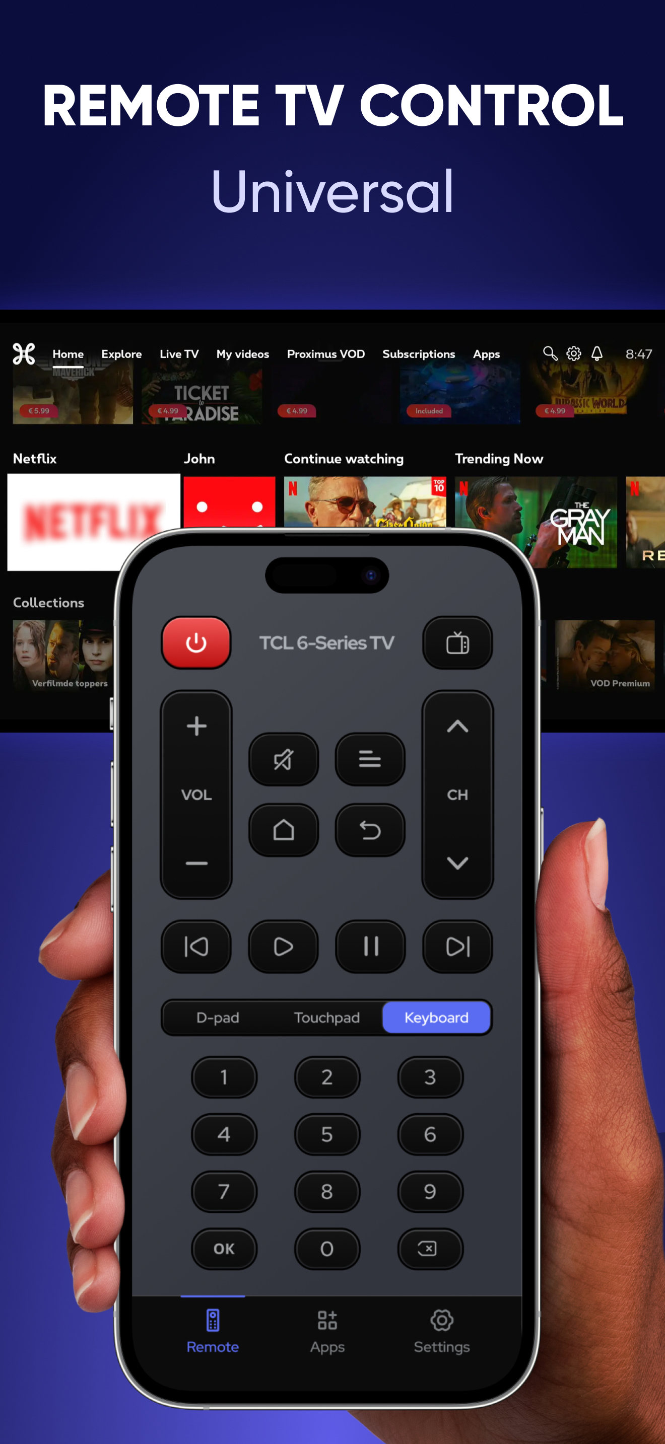 Remote TV Control・Universal