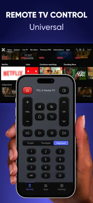 Remote TV Control・Universal screenshot 1