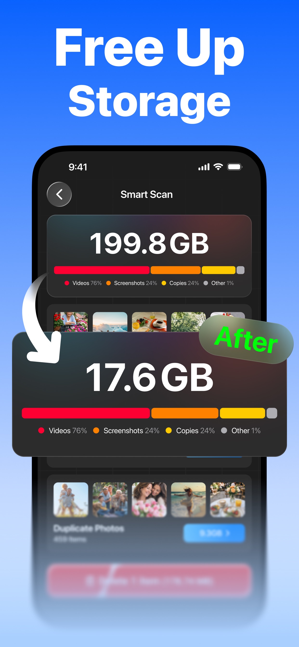 Screenshot 2 of CleanSpace: Smart Storage App