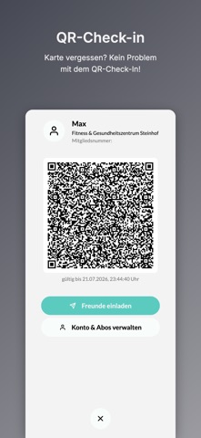 Steinhof Fitness Oberkirch screenshot