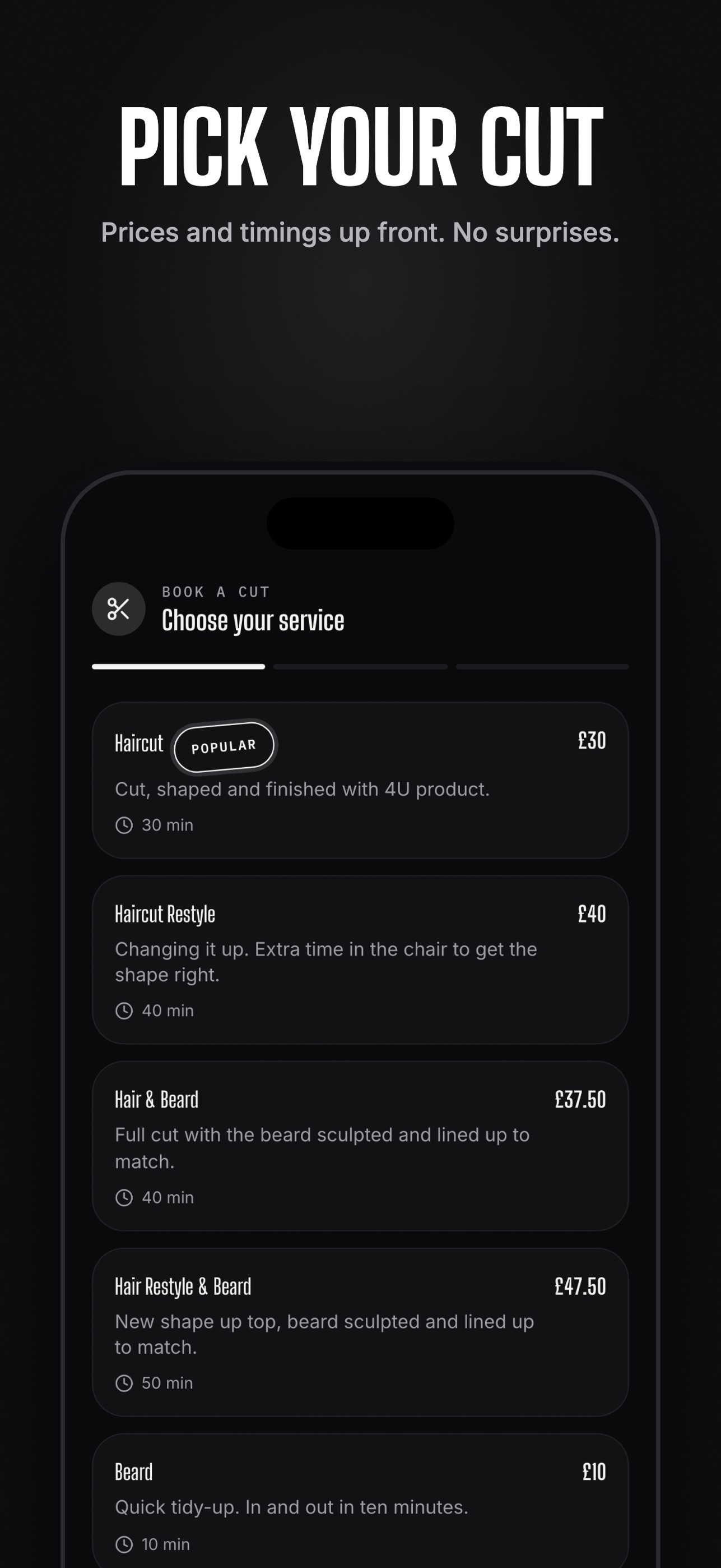 Screenshot 2 of 4U Cuts & Product