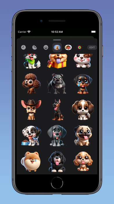 Cute Doggies Stickers Screenshot