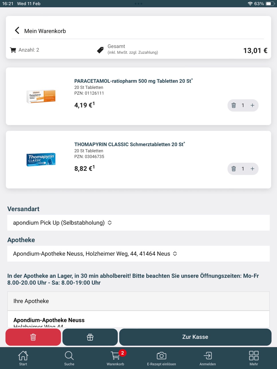 iPad screenshot