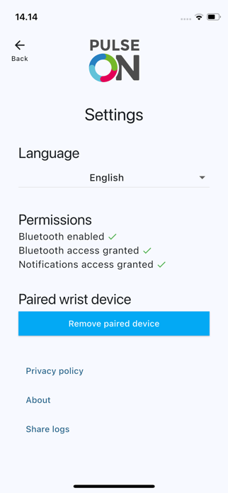 PulseOn Connect Screenshot 2 of 5