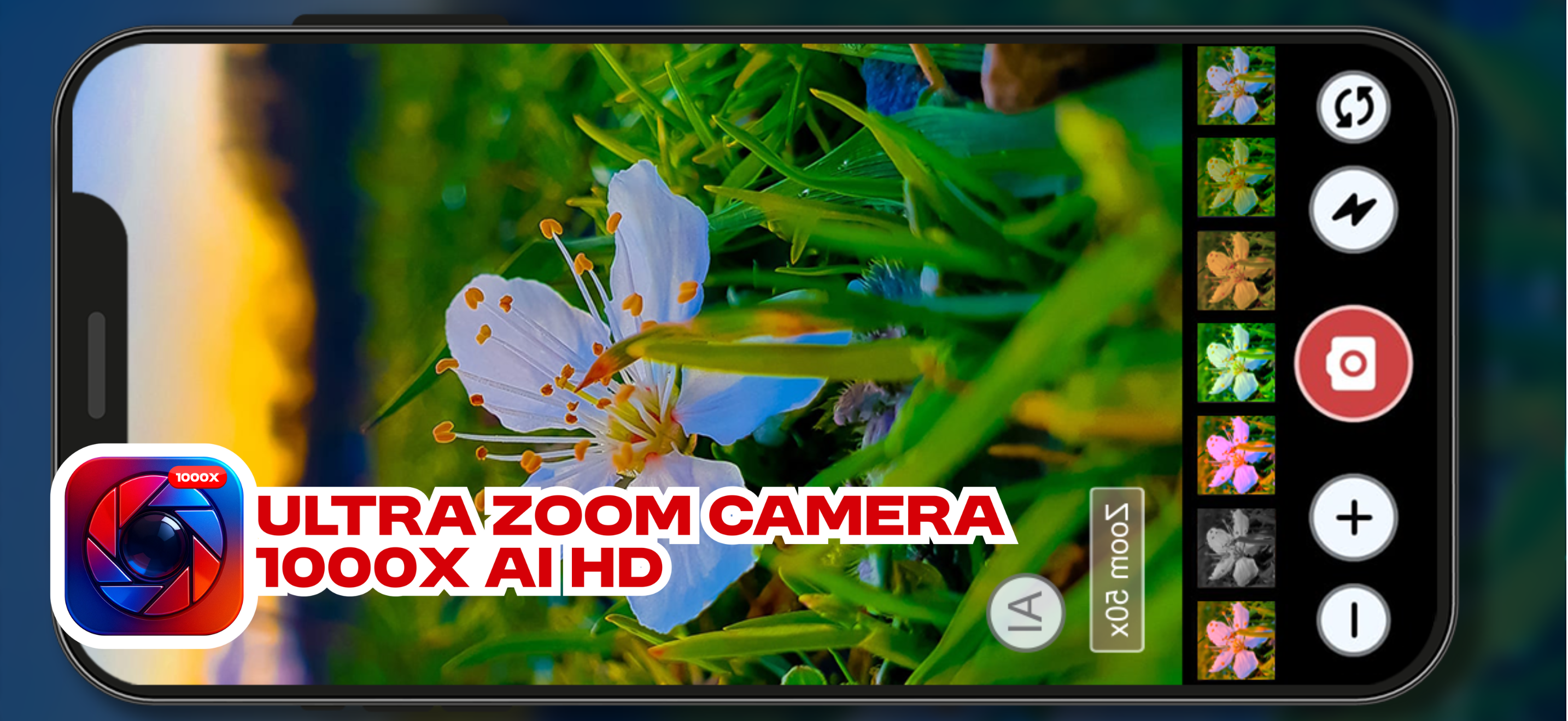 Ultra Zoom Camera 1000x AI HD