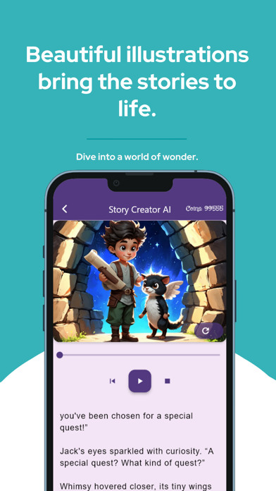 Storybook AI: Bedtime stories Screenshot