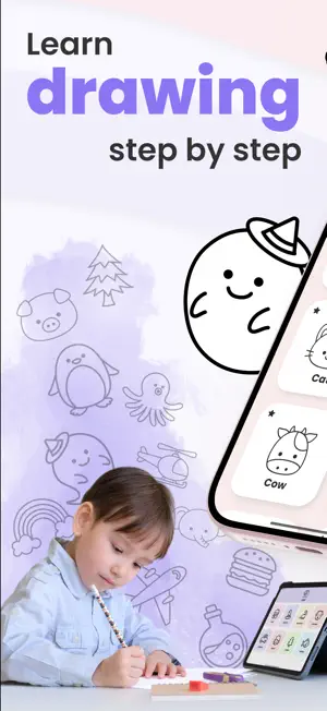 Penki Draw: Drawing for Kids screenshot 1