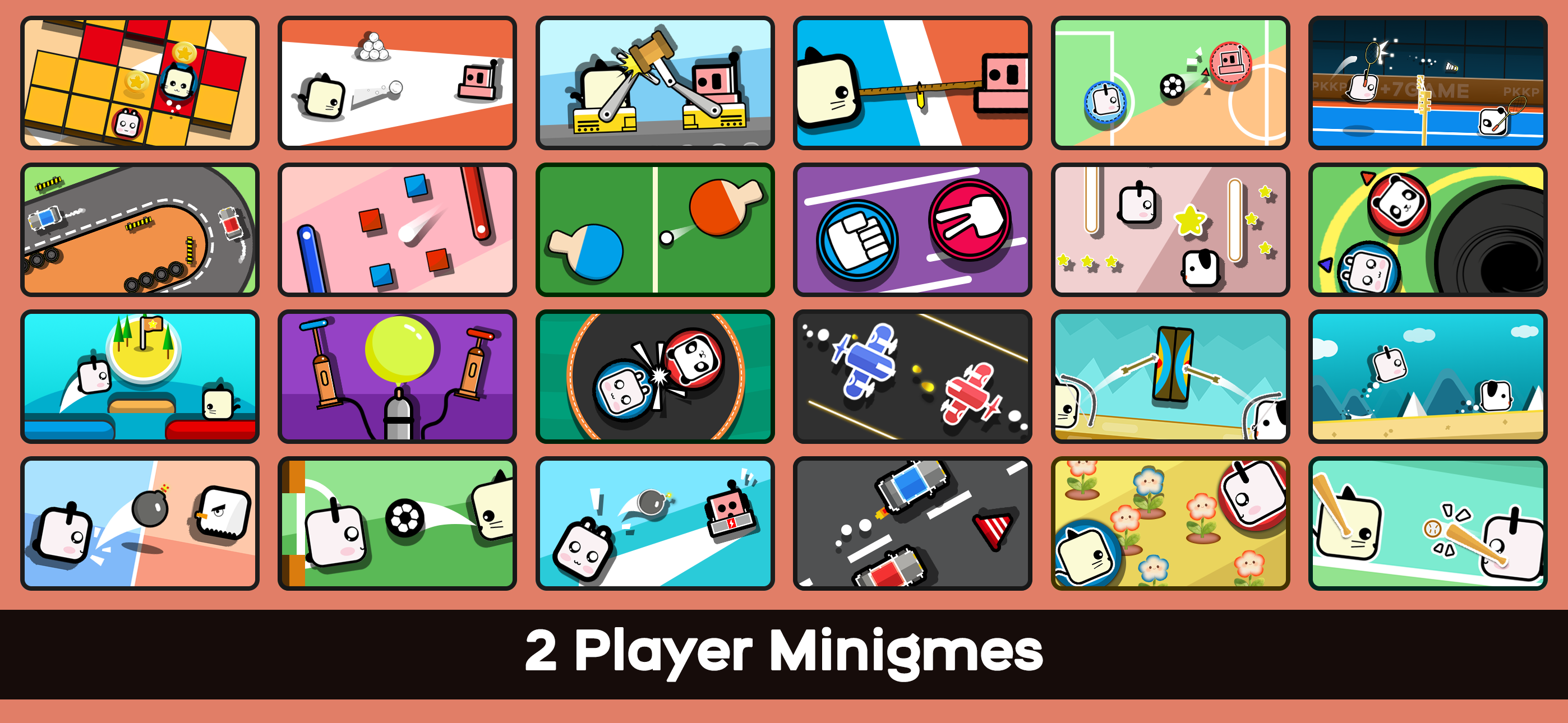 PKKP:2 Player Games Party Time