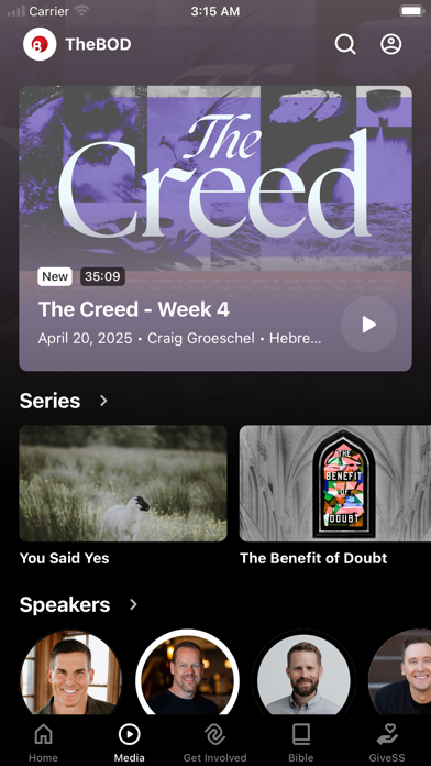 TheBOD.church Screenshot