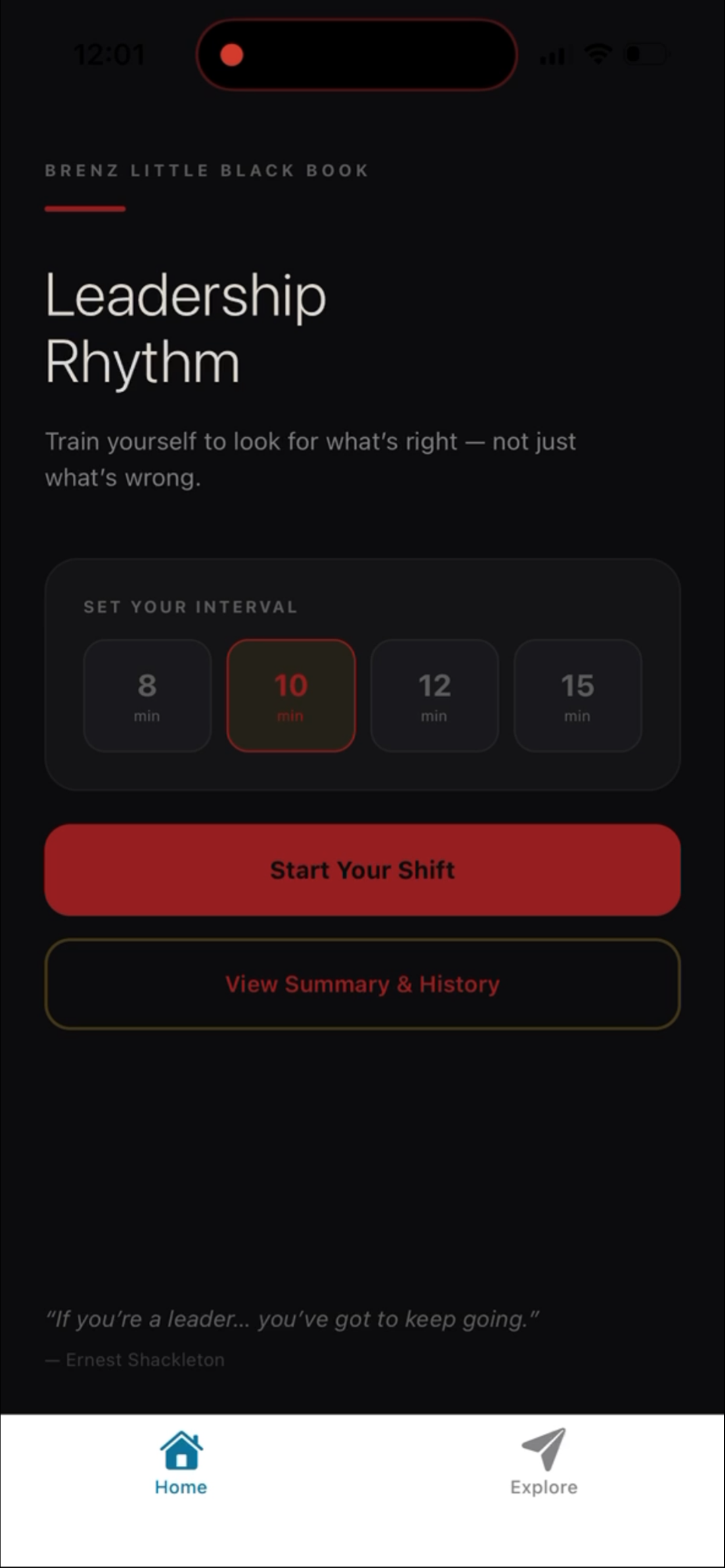 Leadership Rhythm screenshot 3