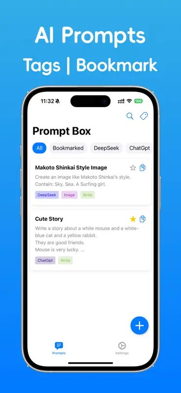 AI Prompt Manager Keyboard screenshot 1 of 3
