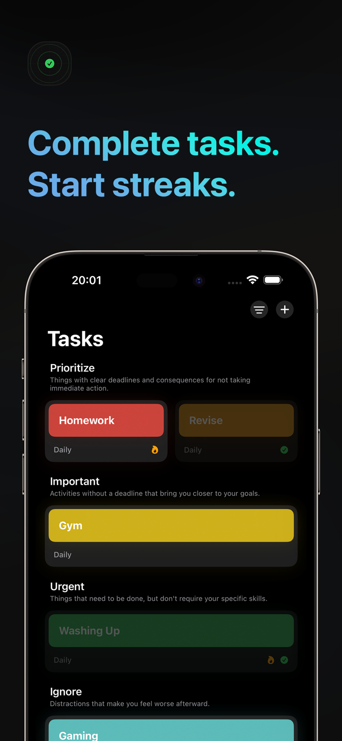 Streaks Habit Tracker
