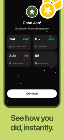UnStutter: stop stuttering iPhone screenshot