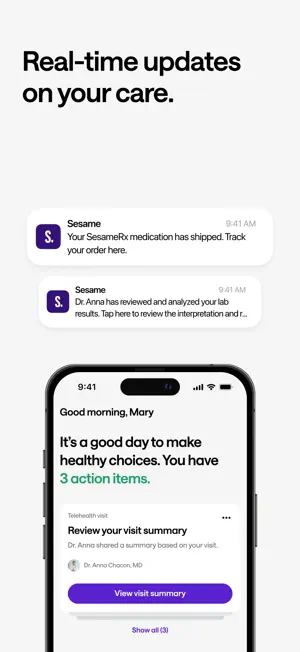 Sesame: Telehealth Care & More screenshot 3