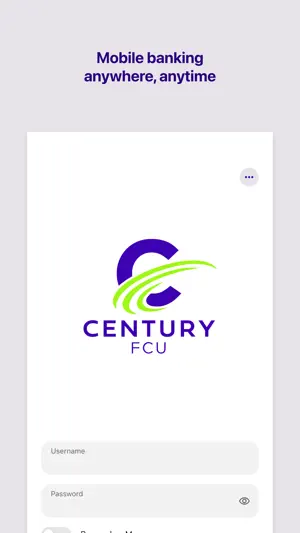 Century Federal Online Banking screenshot 1