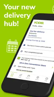 yodel: track & collect parcels iphone screenshot 1
