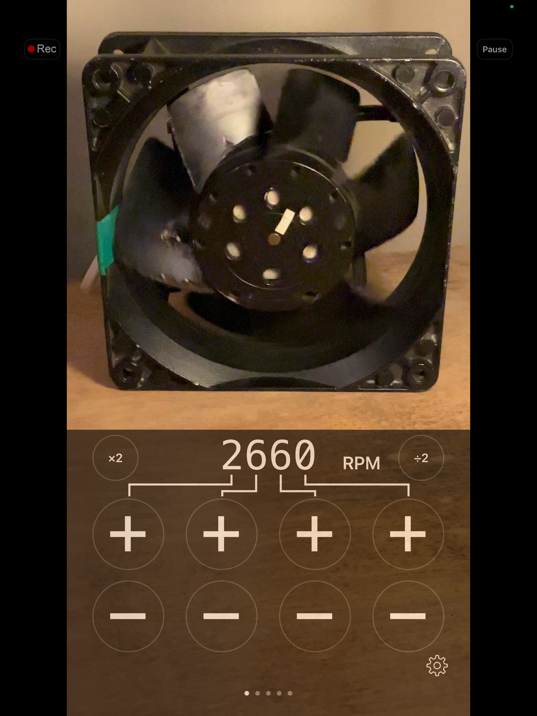 Video tachometer for business screenshot 11