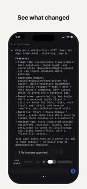 MobileCodeAI screenshot 3