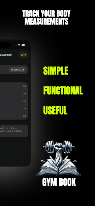 GymBook - Progress Tracker Screenshot 3 of 4
