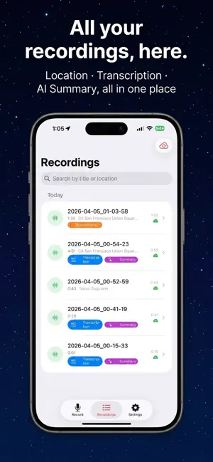 Voicloud screenshot 3