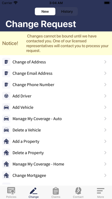 A-Kan Insurance App Screenshot