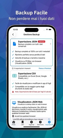 MyLibrary - Gestore di libri iPhone screenshot 9