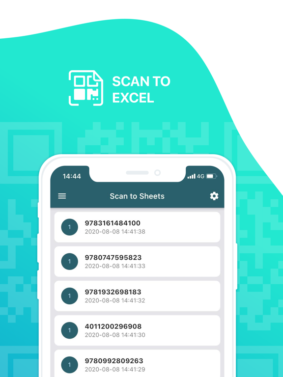 Scan to Excel