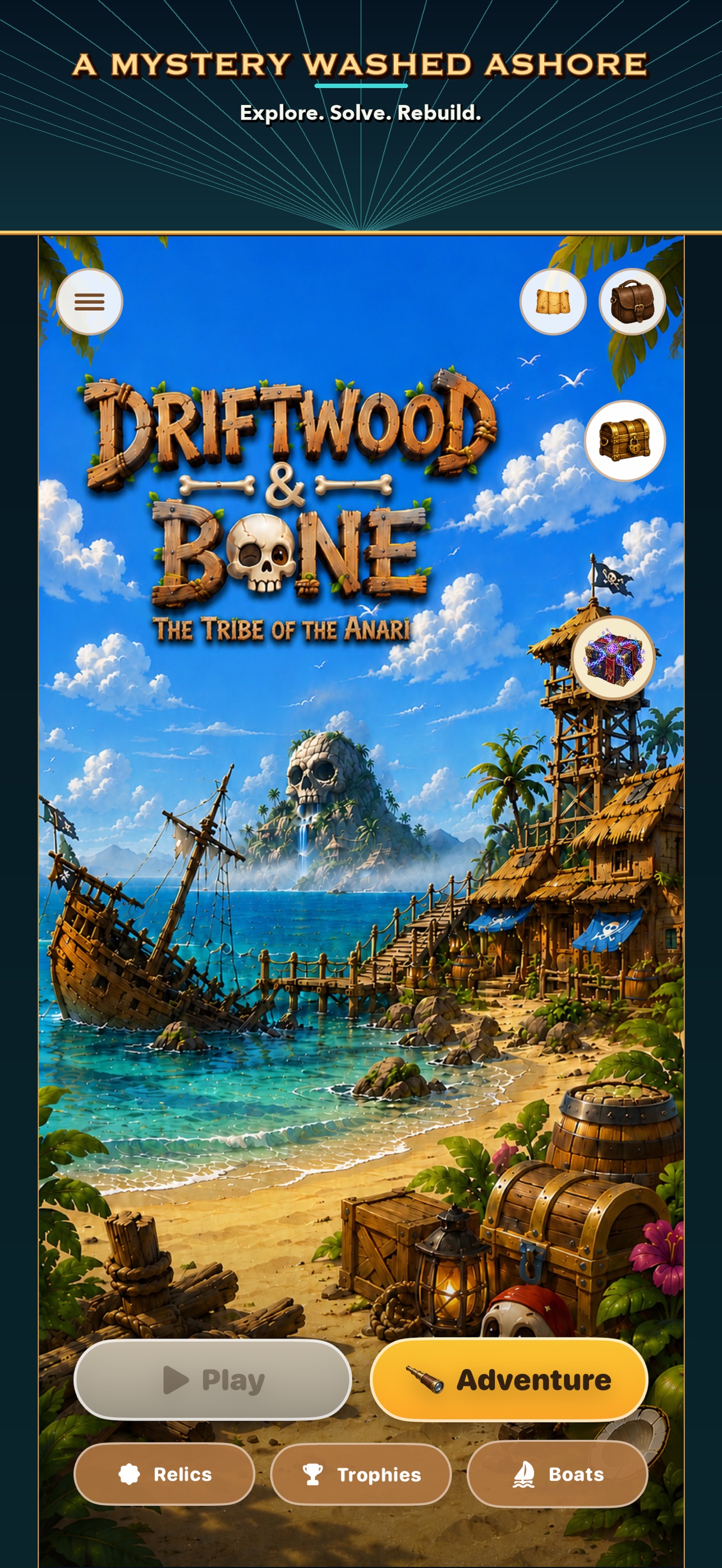 Screenshot 1 of Driftwood & Bone