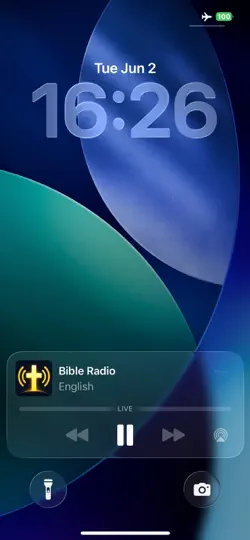 Screenshot von Bibel Radio Für Senioren auf dem iPhone 4