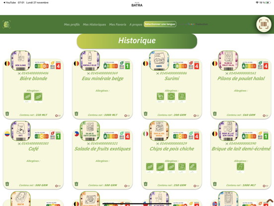 Screenshot #4 pour Batra - Scan tes aliments