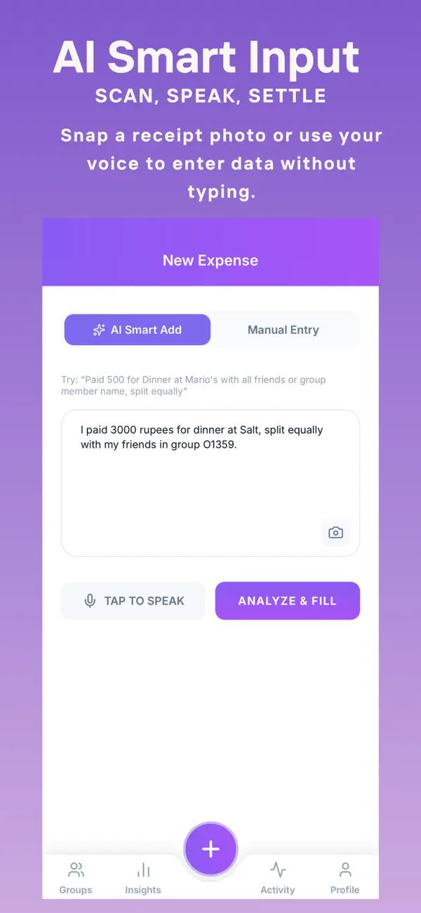 #3. SplitNSettle (iOS) Podle: Neetu Sharma