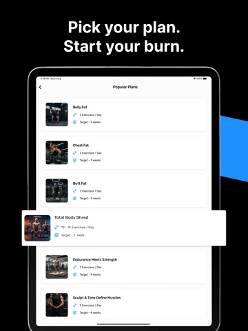 Weight Loss for Men * iPad screenshot