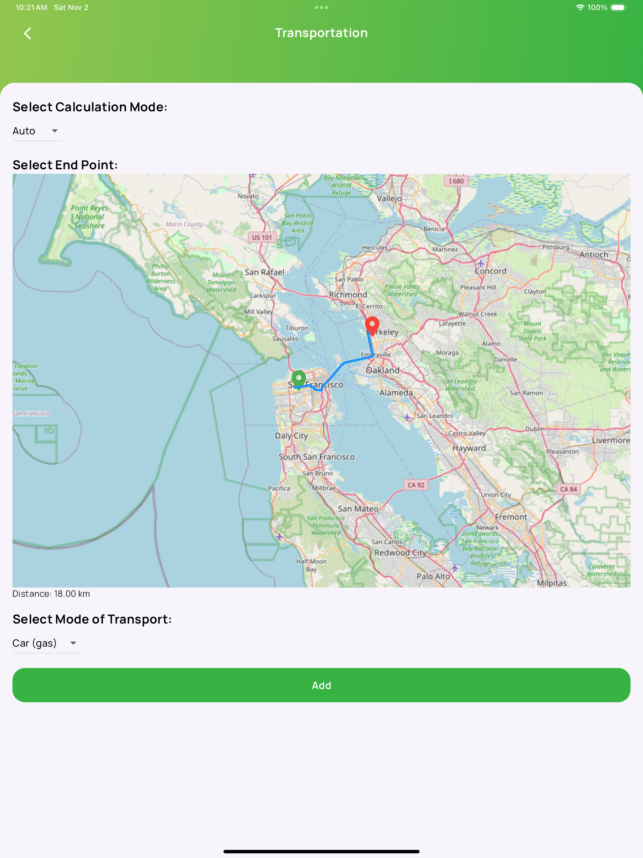 Clima - Carbon Footprint App