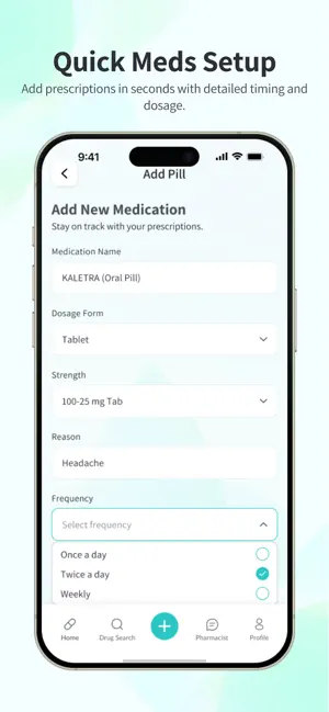 PillSafe - Med reminder & Chat screenshot 3