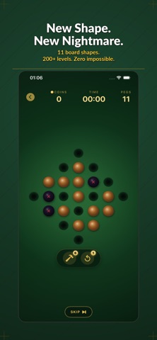 Peg Solitaire: Solo Test Screenshot 4 of 8