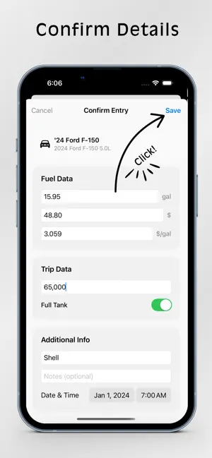 myFuel+ screenshot 2
