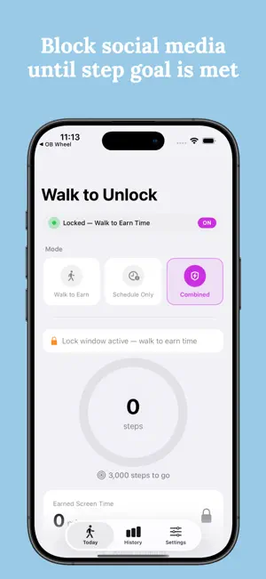 Screen Time - Steps Unlock App screenshot 3