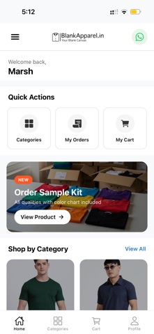 BlankApparel.in screenshot